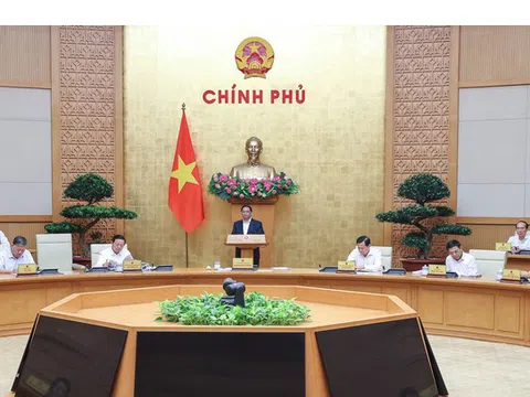Thủ tướng Phạm Minh Chính chủ trì phiên họp Chính phủ thường kỳ tháng 4