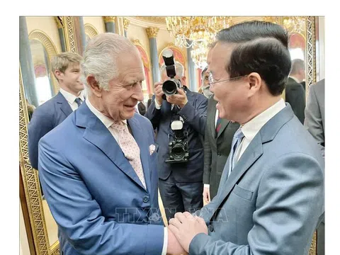 Chủ tịch nước Võ Văn Thưởng dự Lễ đăng quang của Nhà vua Anh Charles III