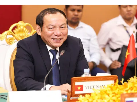 Thư chúc mừng đoàn Thể thao Việt Nam của Bộ trưởng Bộ Văn hóa, Thể thao và Du lịch Nguyễn Văn Hùng