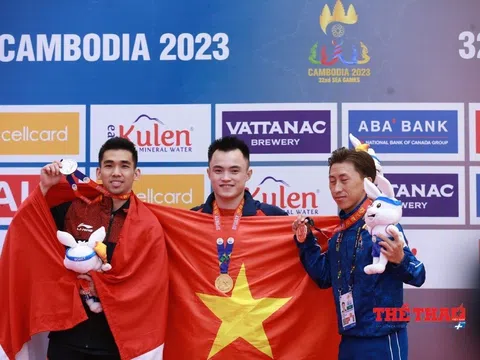 Giành liên tiếp 4 huy chương vàng, Wushu Việt Nam kết thúc SEA Games 32 với vị trí thứ nhì