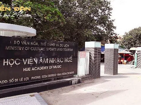 Học viện Âm nhạc Huế thông báo tuyển sinh đại học năm 2023