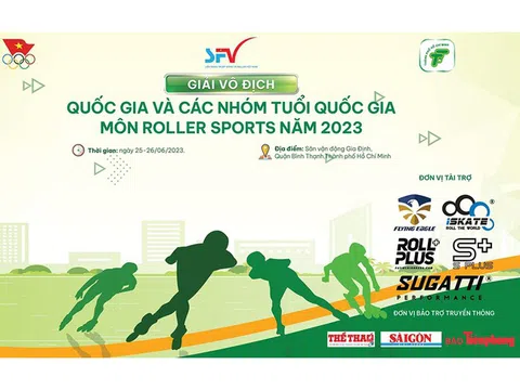 Khởi tranh giải Quốc gia và các nhóm tuổi Quốc gia môn Roller Sports năm 2023