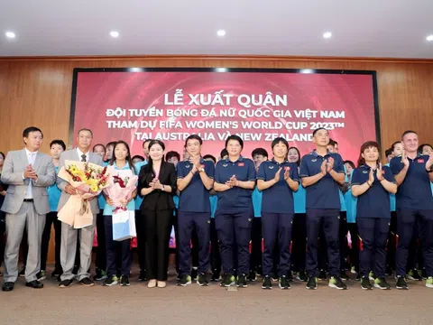 Đội tuyển Bóng đá nữ Việt Nam xuất quân tham dự Vòng chung kết World Cup nữ 2023