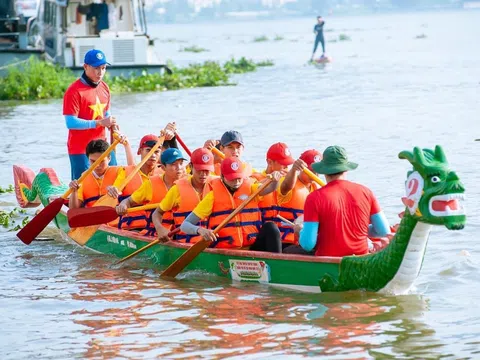 650 vận động viên tham gia giải vô địch đua thuyền truyền thống Thành phố Hồ Chí Minh mở rộng 2023