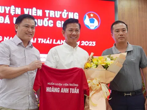 Lễ công bố huấn luyện viên trưởng đội tuyển U23 Việt Nam tham dự Giải vô địch U23 Đông Nam Á 2023