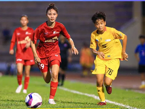 Kết thúc lượt 1 giải bóng đá nữ vô địch U19 Quốc gia 2023: Hà Nội giành chiến thắng