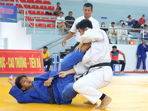 Hơn 100 vận động viên tranh tài môn Judo tại Đại hội Thể thao ĐBSCL