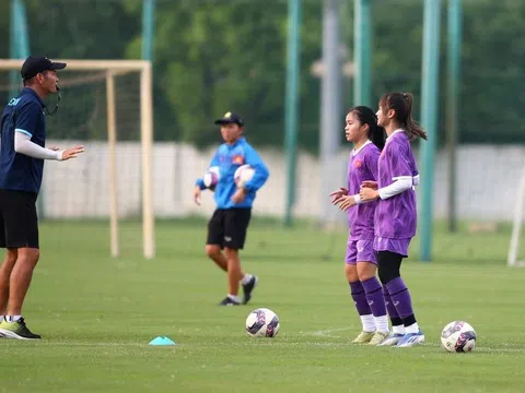 Đội tuyển U17 nữ Việt Nam đặt mục tiêu vào Vòng chung kết U17 nữ châu Á 2024