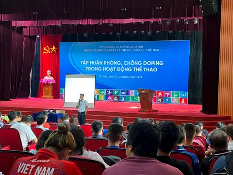 Hà Nội: Tập huấn về phòng, chống doping trong thể thao