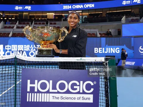 Gauff làm nên lịch sử tại China Open 2024