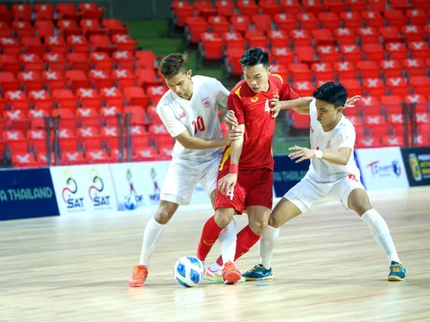 Giải vô địch futsal Đông Nam Á 2022: Đội tuyển futsal Việt Nam khởi đầu thất vọng