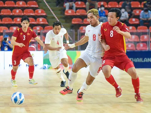 SEA Games 31: Thêm thử thách cho đội tuyển futsal Việt Nam