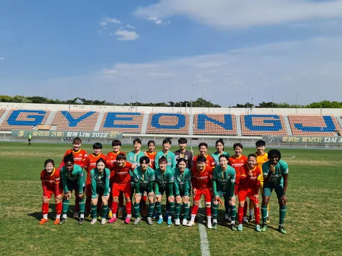 Khởi tranh môn bóng đá nữ: Sẽ có tấm huy chương vàng thứ 7 cho đội tuyển nữ Việt Nam