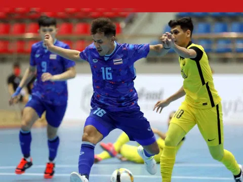 Futsal Thái Lan có trận thắng dễ trước Malaysia