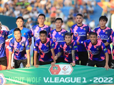 V.League 2022: Sài Gòn FC tụt hạng không phanh