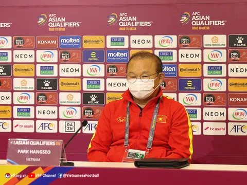 Huấn luyện viên Park Hang-seo muốn tập trung vào công việc chuyên môn