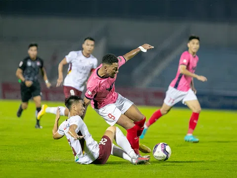 Vòng 16 V.League 2022: Bỏ phí nhiều cơ hội, Hà Tĩnh chấp nhận chia điểm với thành phố Hồ Chí Minh