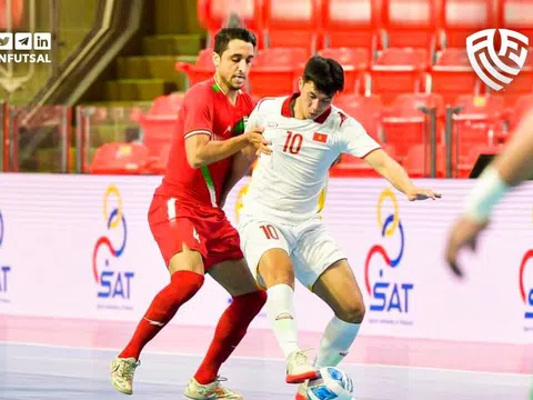 Đội tuyển futsal Việt Nam chưa từng thắng Iran