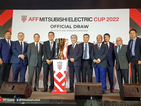 Cúp vô địch AFF Mitsubishi Electric 2022 sẽ ghé Việt Nam vào ngày 3/12