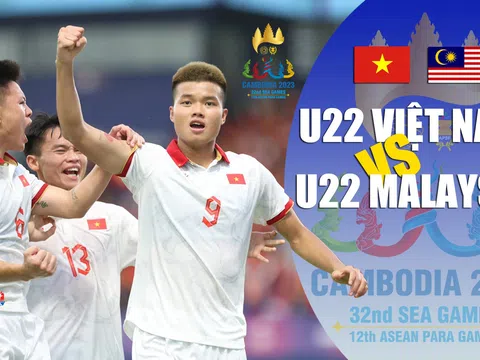 Bảng B - Bóng đá nam SEA Games 32 > U22 Việt Nam - U22 Malaysia (19 giờ ngày 8/5): Chìa khóa trong tay Troussier