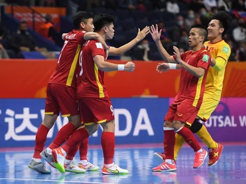 Đội tuyển futsal Việt Nam thuộc nhóm 1 tại Vòng loại giải Futsal châu Á 2024