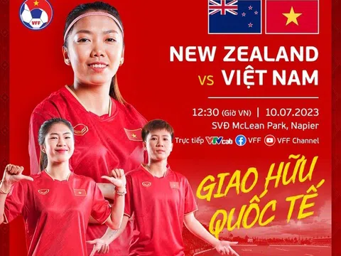 Giao hữu quốc tế > Đội tuyển nữ Việt Nam - Đội tuyển nữ New Zealand: Chạy thử đội hình World Cup