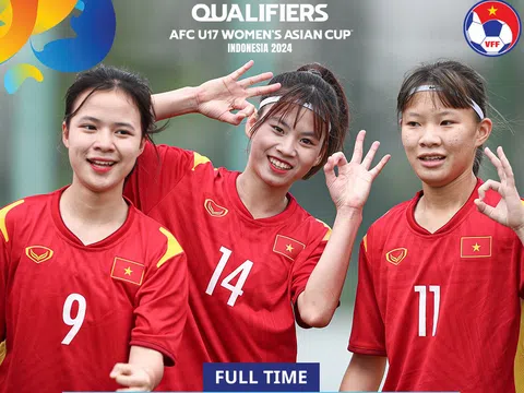 Vòng loại thứ hai giải Bóng đá U17 nữ châu Á 2024: Việt Nam tiếp tục được thi đấu trên sân nhà