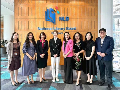 Hợp tác thư viện Việt Nam - Singapore hướng tới trở thành trụ cột để mở rộng hợp tác thư viện trong khu vực