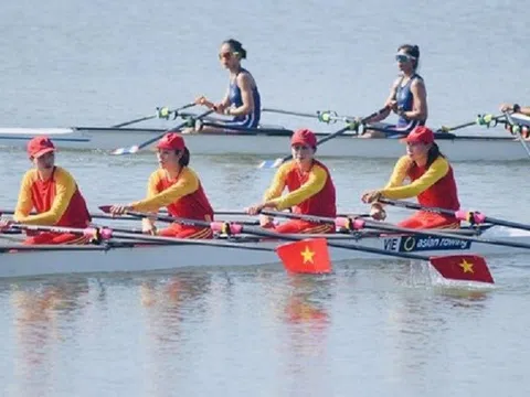 Đại hội Thể thao châu Á - Asiad 19: Rowing hướng tới mục tiêu giành huy chương