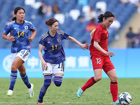 Bóng đá nữ ASIAD 19 > Việt Nam 0-7 Nhật Bản: Thua quá đậm, tuyển nữ Việt Nam đành chờ vé vớt