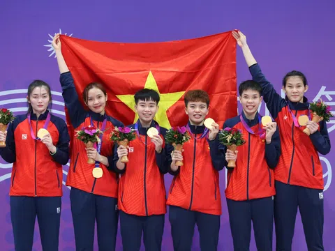 ASIAD 19: Đội tuyển Cầu mây nữ giành huy chương vàng kịch tính 