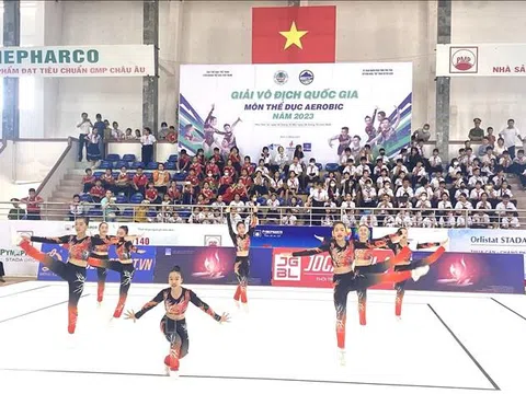 Khai mạc giải vô địch Thể dục Aerobic Quốc gia năm 2023