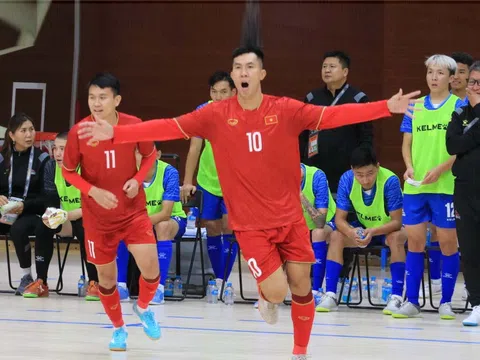 Vòng loại giải Futsal châu Á 2024: Đội tuyển Futsal Việt Nam chạy đà cho World Cup 2026