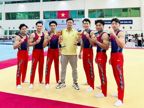 Giải Thể dục dụng cụ vô địch quốc gia 2023: Thành phố Hồ Chí Minh và Hà Nội có huy chương vàng đầu tiên