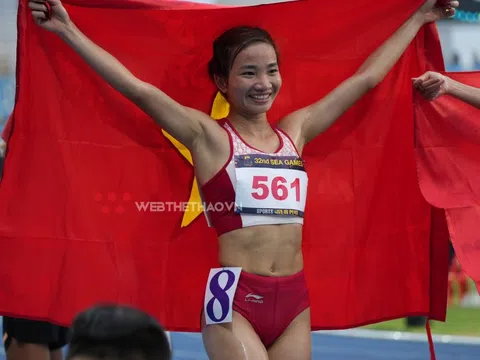 Ứng viên Nữ vận động viên của năm Cúp Chiến Thắng 2023: Nguyễn Thị Oanh và kỳ tích đỉnh cao hiếm có ở SEA Games 32