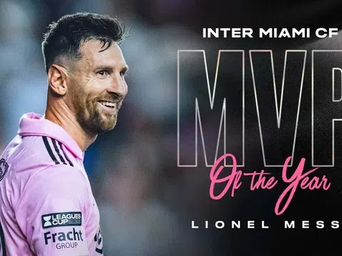 Giải thưởng đặc biệt mà Messi nhận được 4 tháng sau khi đến giải Bóng đá nhà nghề Mỹ