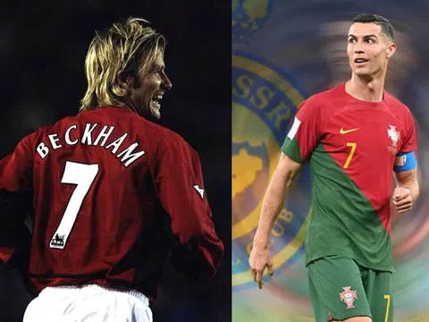 Những số 7 nổi tiếng nhất trong lịch sử bóng đá: Bekcham đứng ở nhóm đầu, vẫn phải chào thua Ronaldo