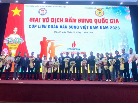 Hơn 270 vận động viên tranh tài giải vô địch Bắn súng quốc gia năm 2023  