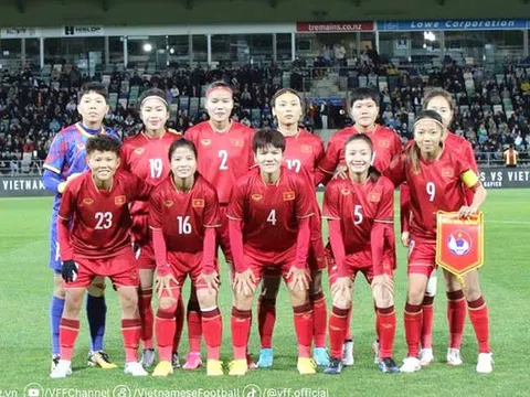 Đội tuyển nữ Việt Nam đứng thứ 37 trên Bảng xếp hạng FIFA