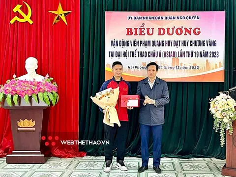 Phạm Quang Huy tiếp tục được tôn vinh và khen thưởng