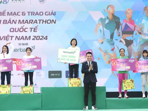 Kết quả chung cuộc giải Bán Marathon Quốc tế Việt Nam 2024