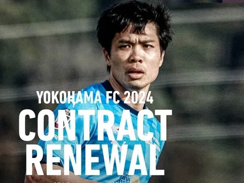 Công Phượng gia hạn hợp đồng với câu lạc bộ Yokohama FC