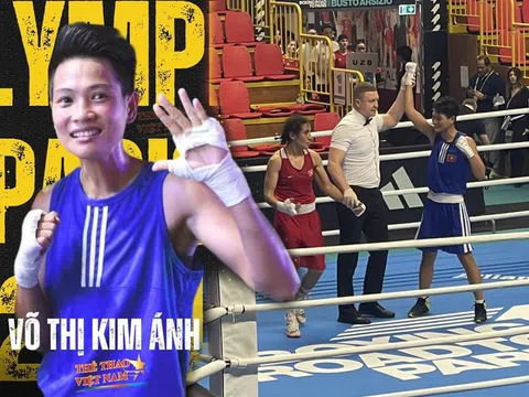 Võ sĩ Kim Ánh giành vé tham dự Olympic 2024 cho Boxing Việt Nam