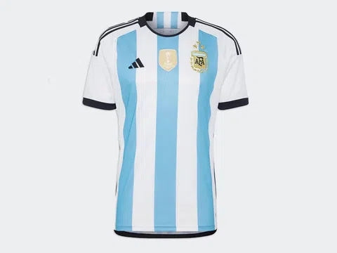 Argentina ra mắt áo đấu tôn vinh danh hiệu vô địch World Cup 2022