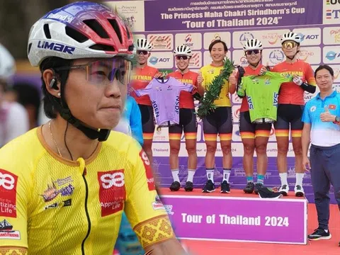 Nguyễn Thị Thật thắng chặng 2 giải đua Xe đạp Tour of Thailand 2024