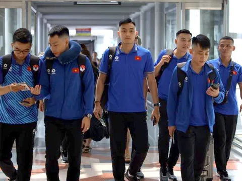 Đội tuyển Futsal Việt Nam đặt chân đến Thái Lan sẵn sàng tham dự Vòng chung kết Futsal châu Á 2024