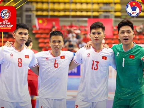 Thắng tối thiểu Trung Quốc, tuyển Futsal Việt Nam vẫn chưa chắc suất đi tiếp