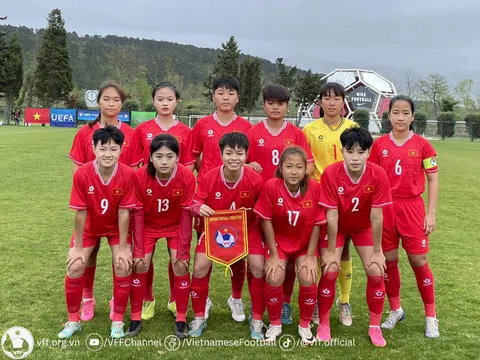 Đội tuyển U16 nữ Việt Nam kết thúc giải giao hữu quốc tế ở vị trí thứ 5