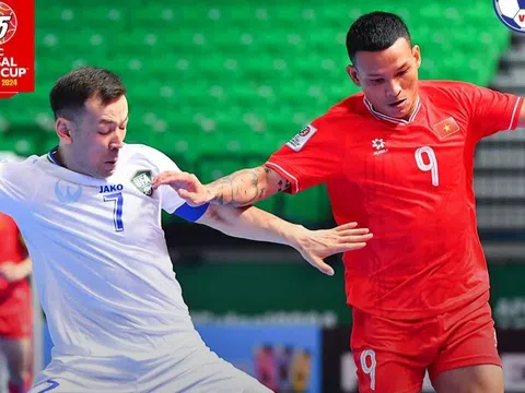 Vòng chung kết Futsal châu Á 2024: Thua ngược Uzbekistan phút cuối, Việt Nam chờ tranh vé vớt