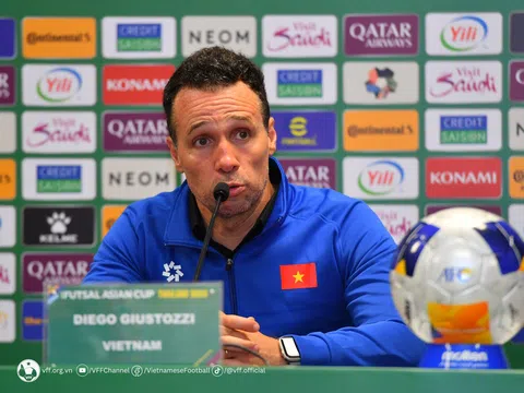 Huấn luyện viên Giustozzi Diego Raul: “Đội tuyển Futsal Việt Nam vẫn còn cơ hội tranh vé dự World Cup”